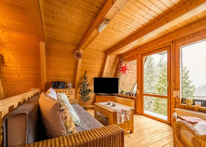 Gemuetliches Waldversteck In Tatil Evi Suhl